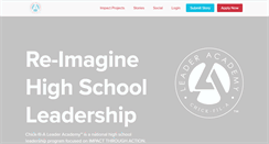 Desktop Screenshot of chickfilaleaderacademy.com